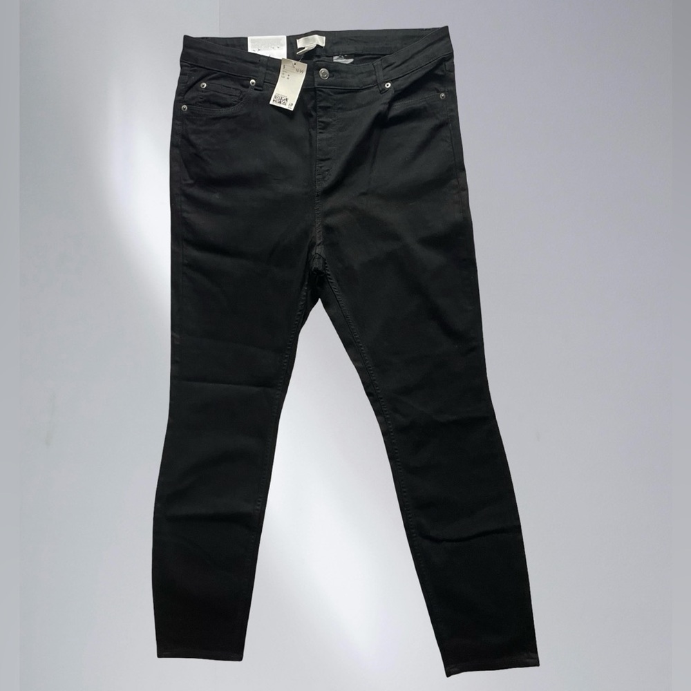 H&M high waisted black Denim jeans